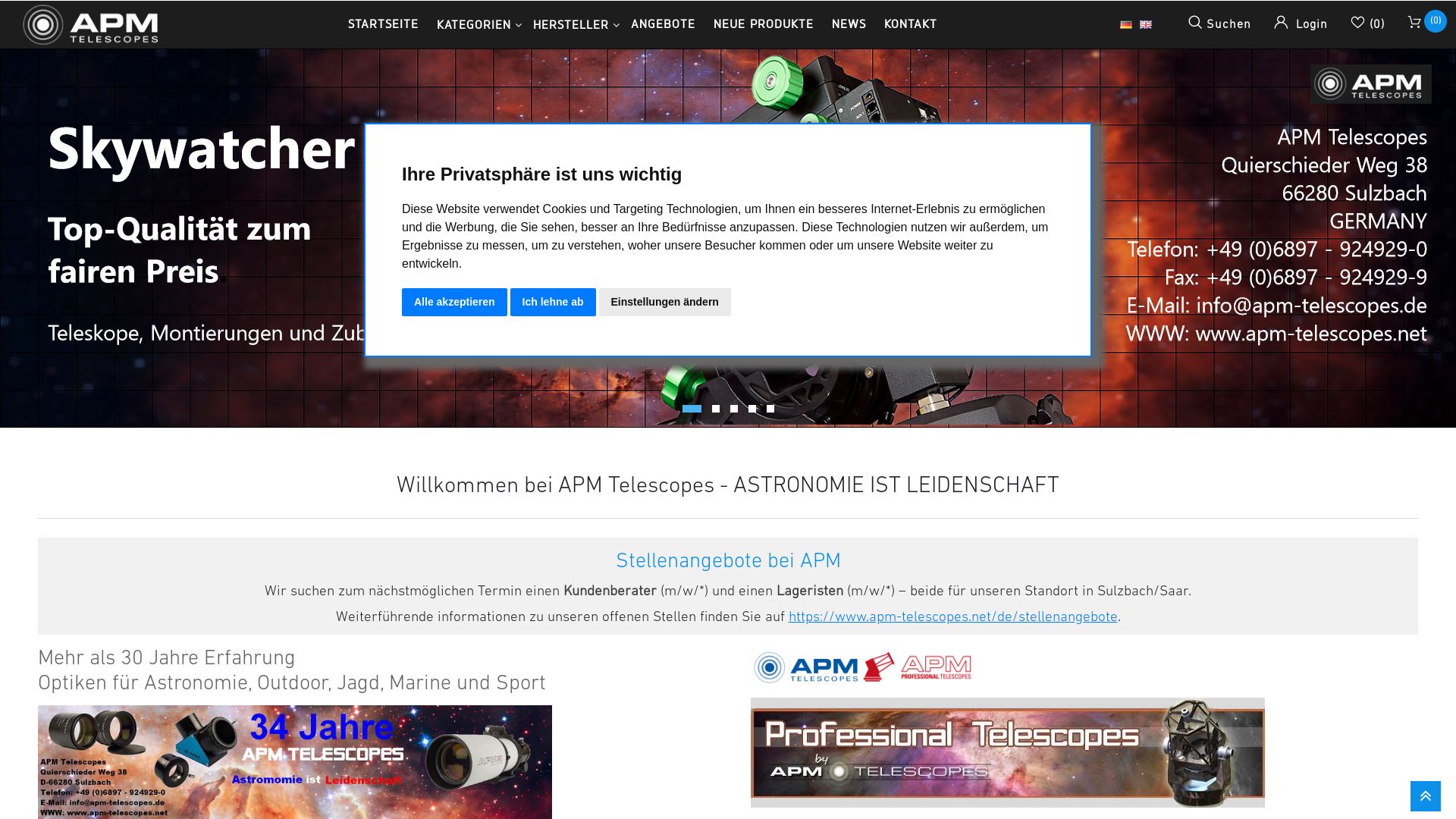 APM Telescopes Markus Ludes