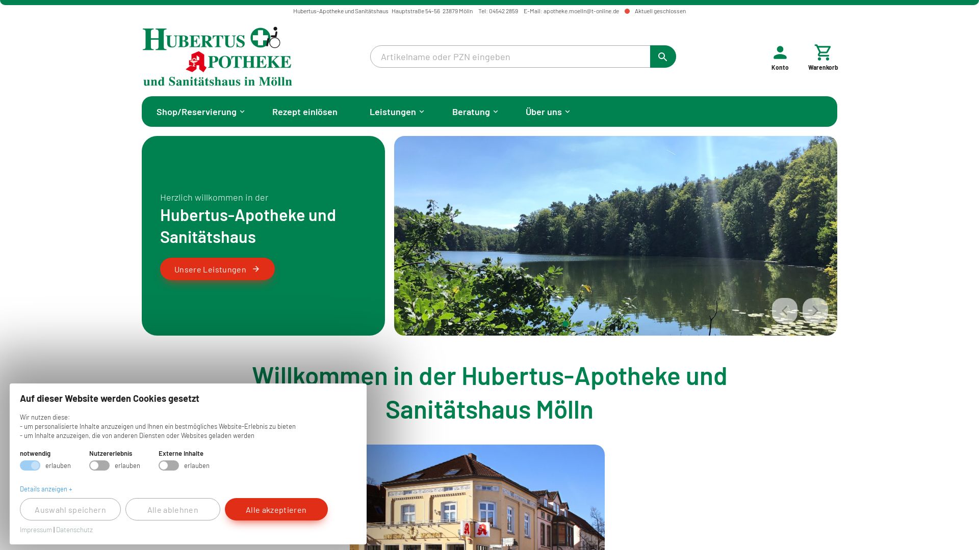 Hubertus-Apotheke und Sanitätshaus