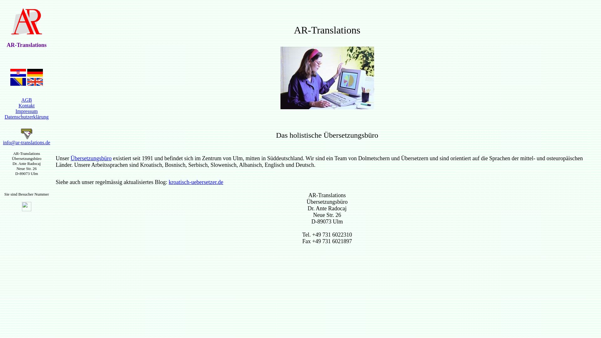 AR-Translations, Inh. Dipl.-Phys. Ante Radocaj