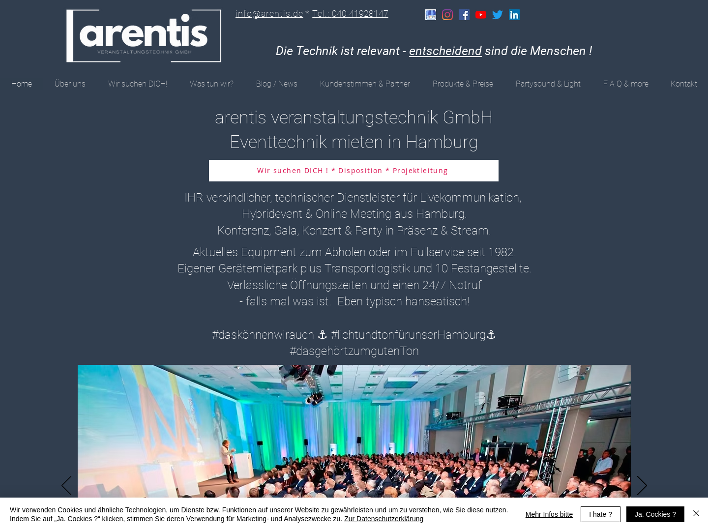 Arentis Veranstaltungstechnik GmbH