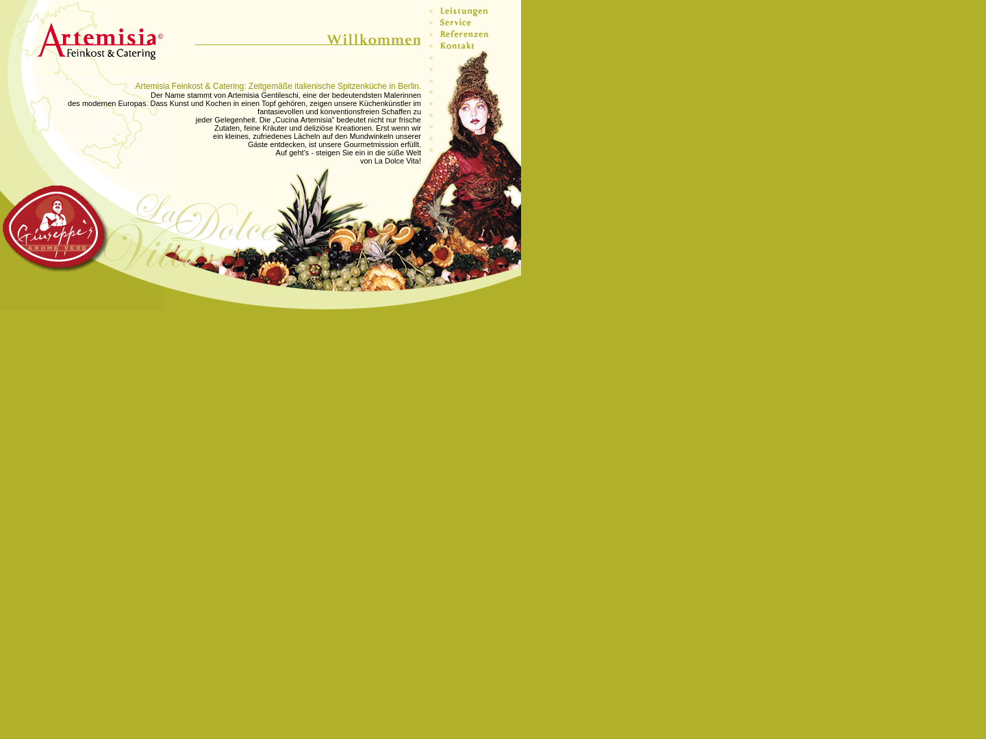 Artemisia Feinkost & Catering - Guiseppe Urso