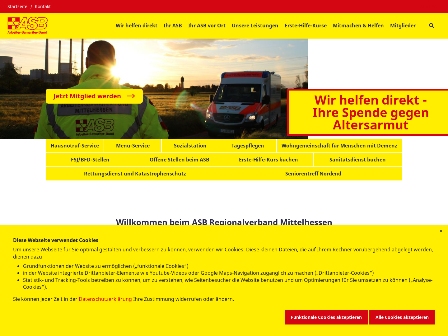 Arbeiter-Samariter-Bund (ASB) - Regionalverband Mittelhessen