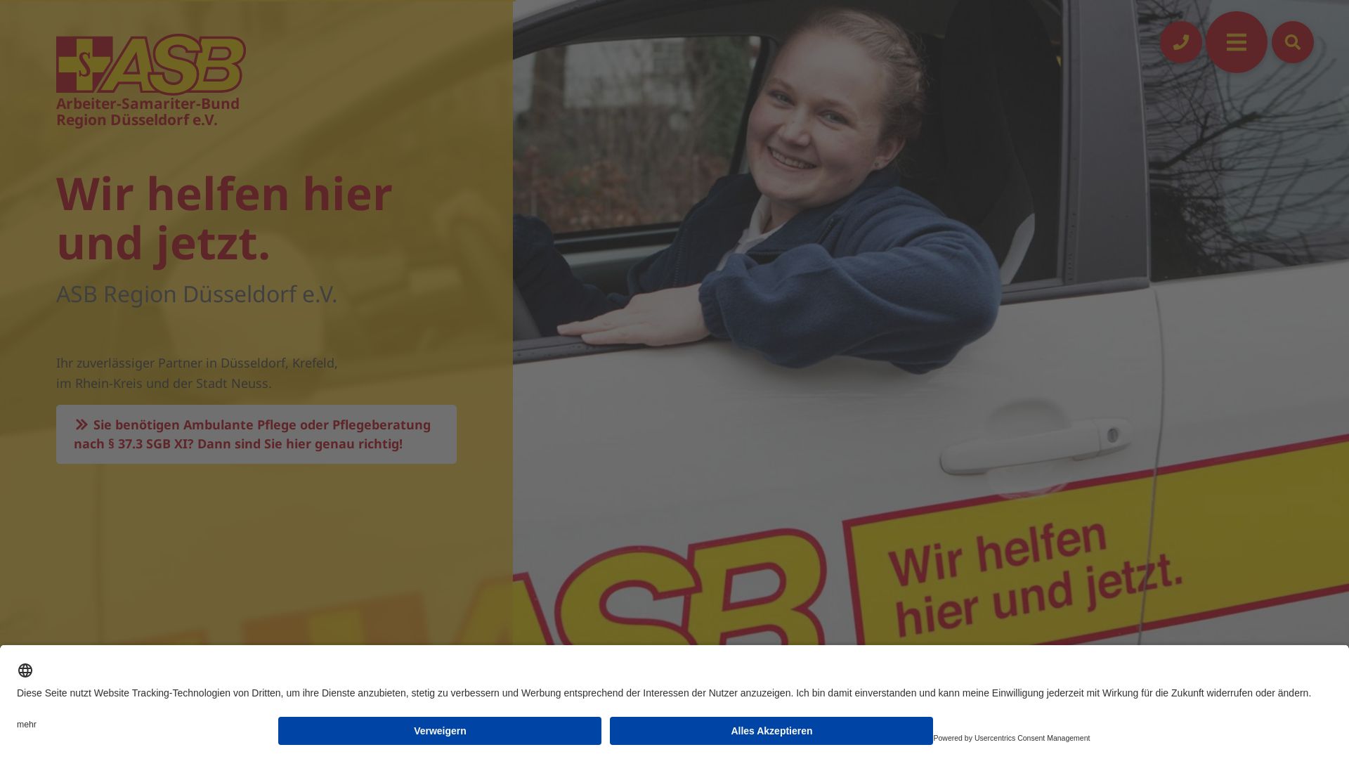 Arbeiter-Samariter-Bund Deutschland e.V. (ASB), Region Düsseldorf e.V.