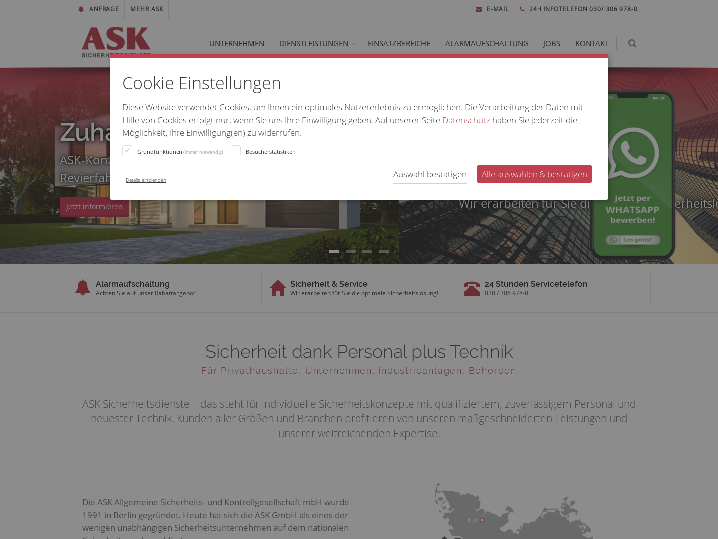 Allgemeine Sicherheits- und Kontrollgesellschaft mbh Berlin