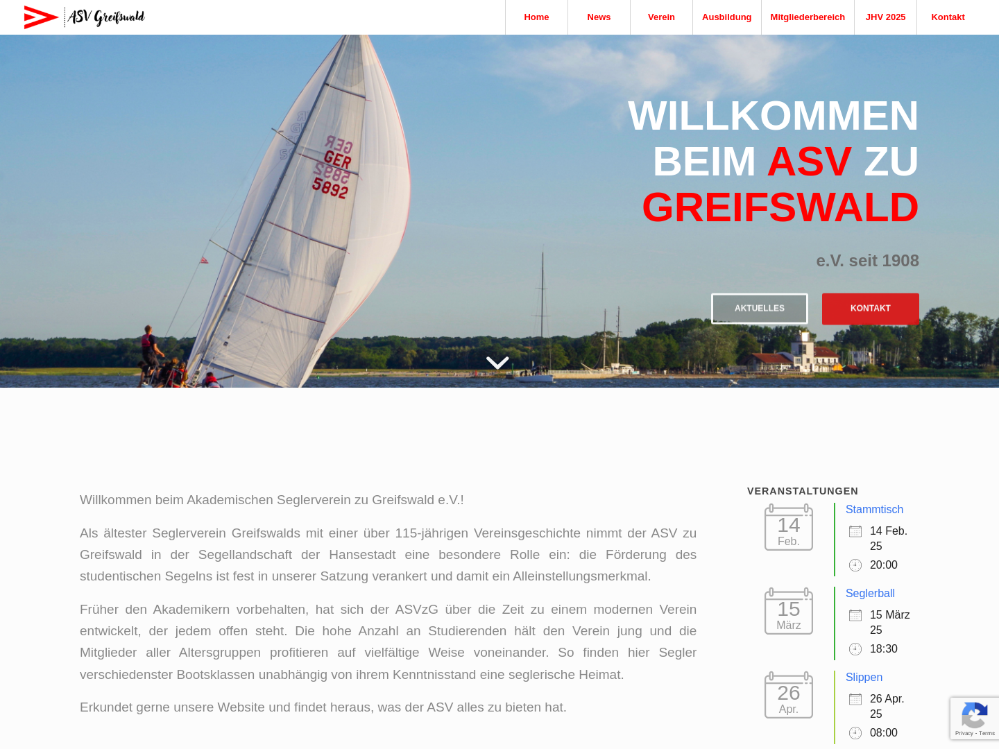 Akademischer Seglerverein zu  Greifswald e.V.