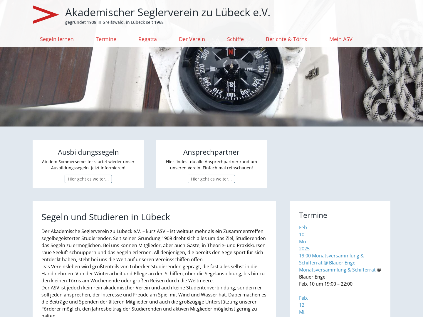 Akademischer Seglerverein Greifswald zu Lübeck e. V.