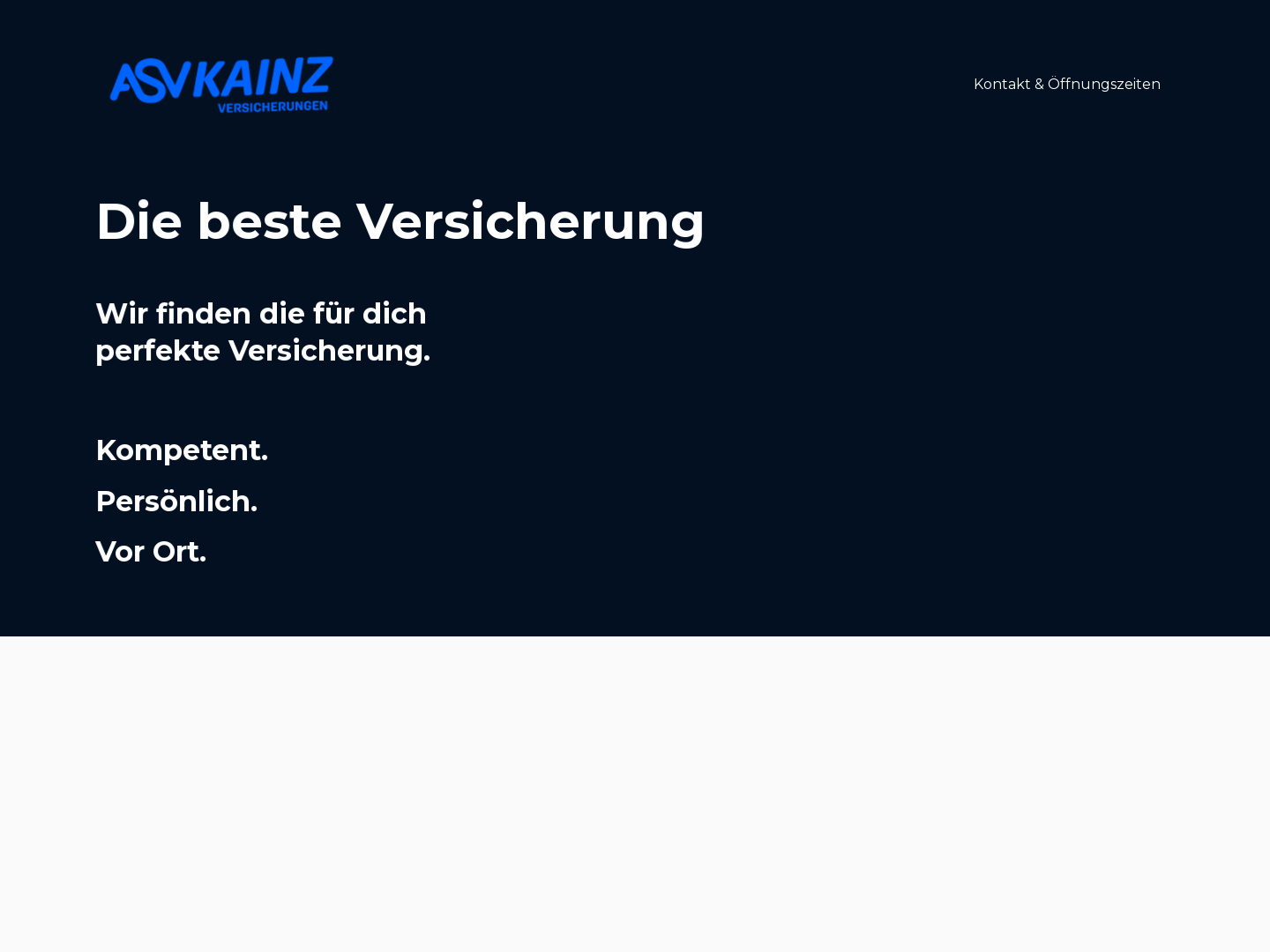 ASV KAINZ Versicherungsmakler GmbH.