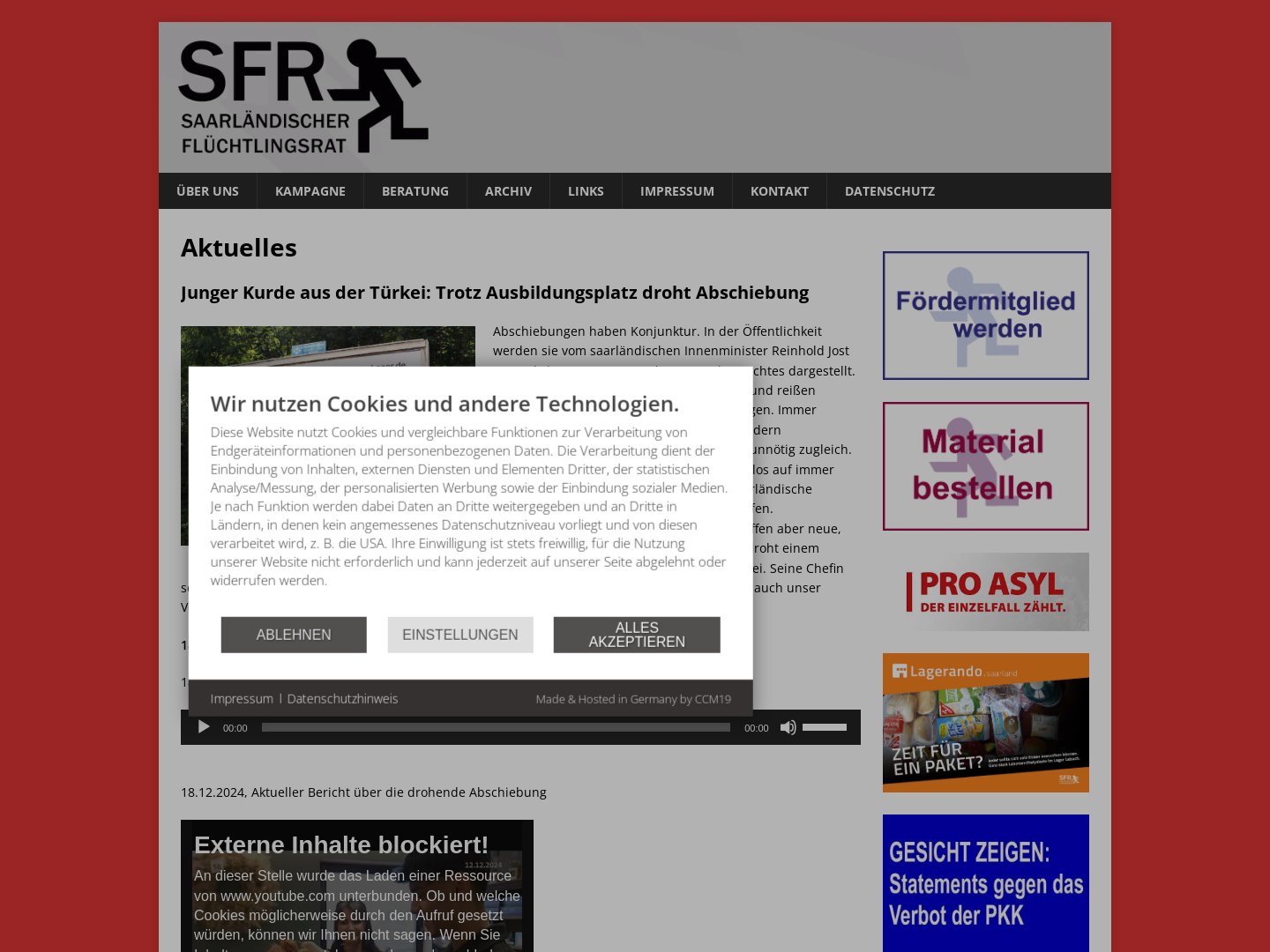 SFR Saarländischer Flüchtlingsrat e.V.
