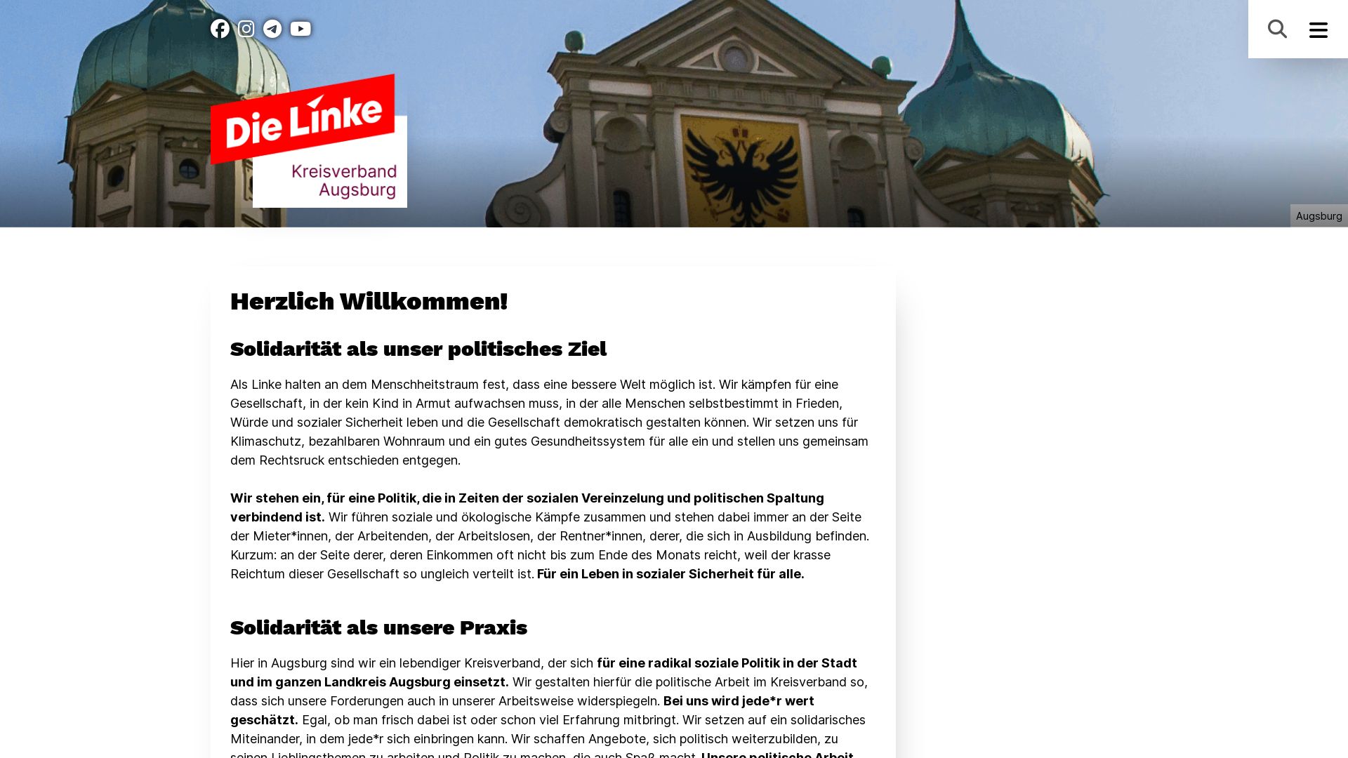 Die Linke. Augsburg