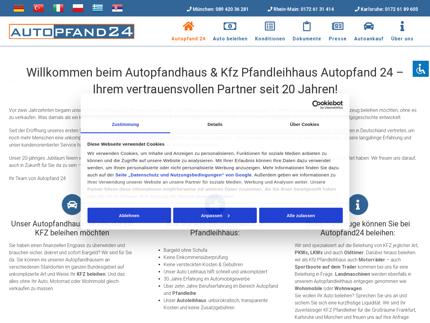 Autopfand24 - Andreas Betzelt und Jörg Echtermann GbR