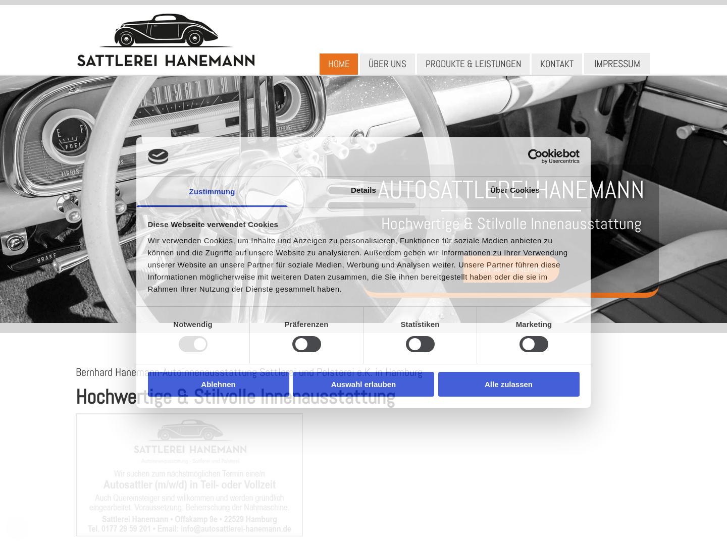 Autosattlerei Hanemann GmbH