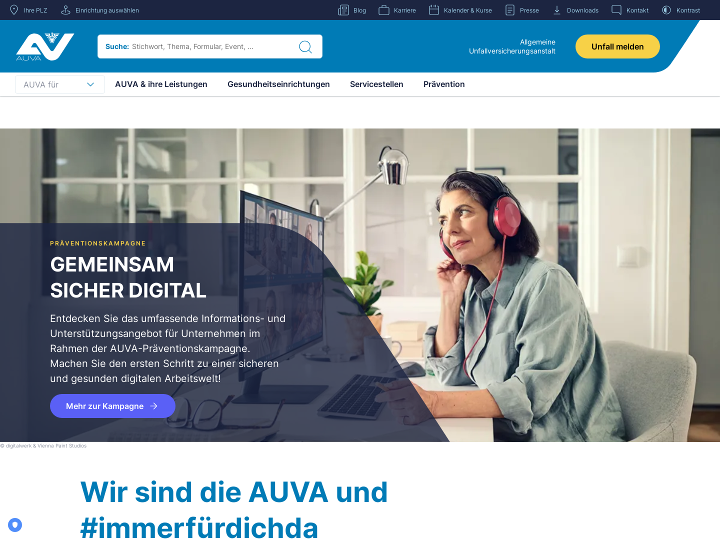 Allgemeine Unfallversicherungsanstalt (AUVA)
