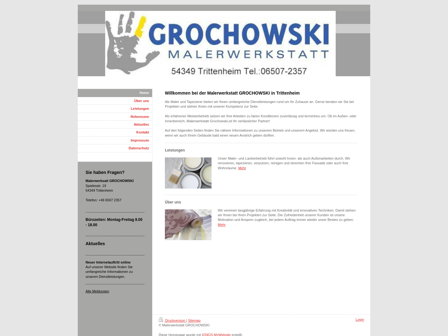 Malerwerkstatt Grochowski
