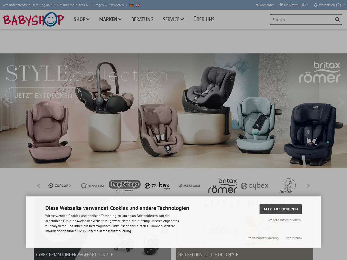 Babyshop, Gerhard Hunstig oHg