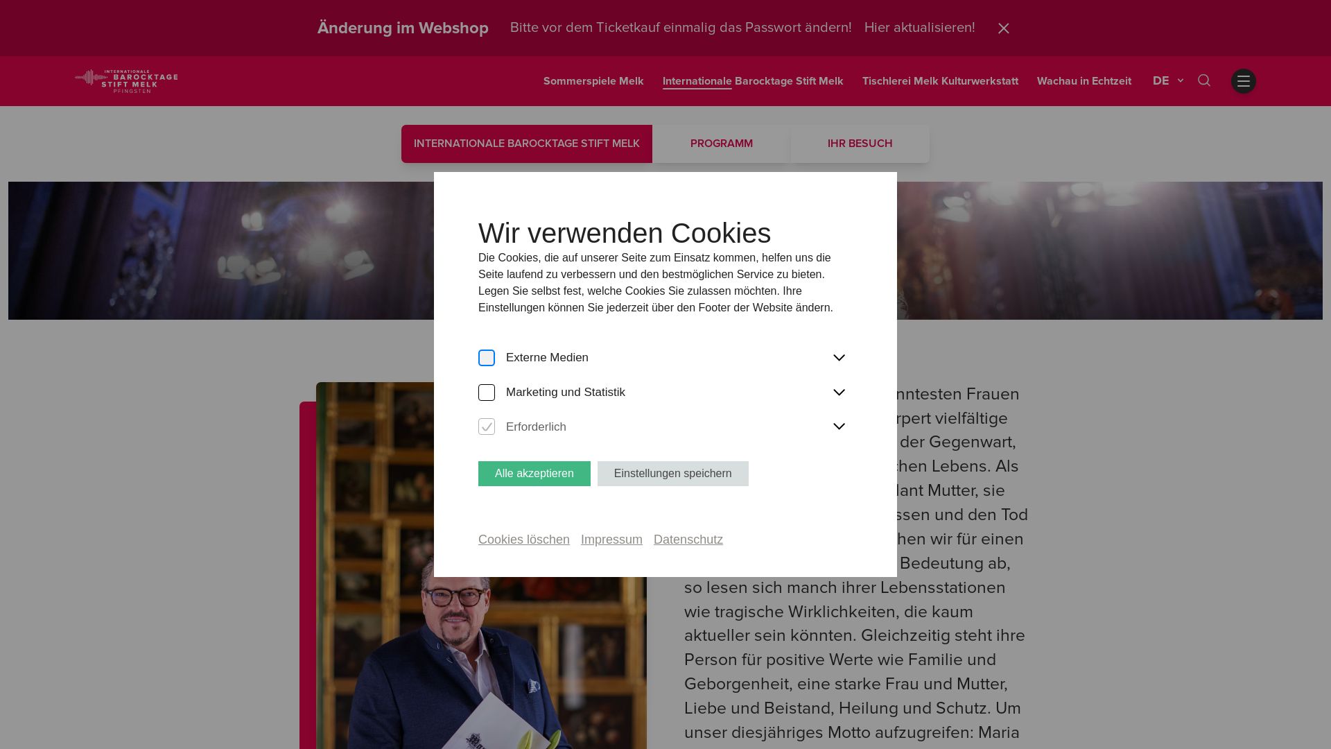 Internationale Barocktage Stift Melk