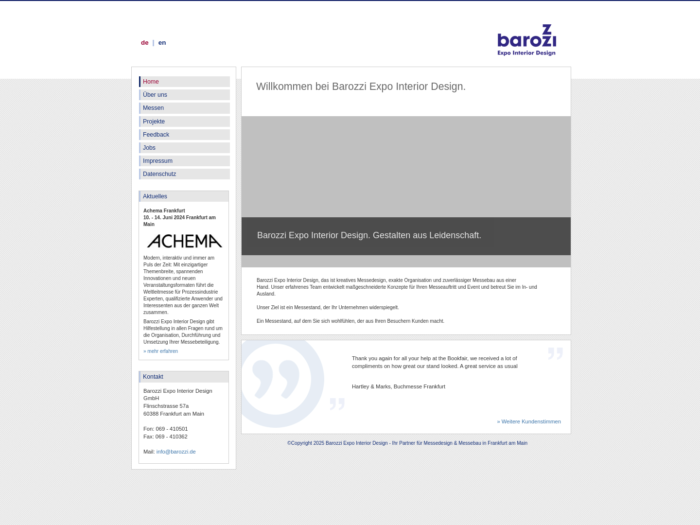 Barozzi Messebau GmbH