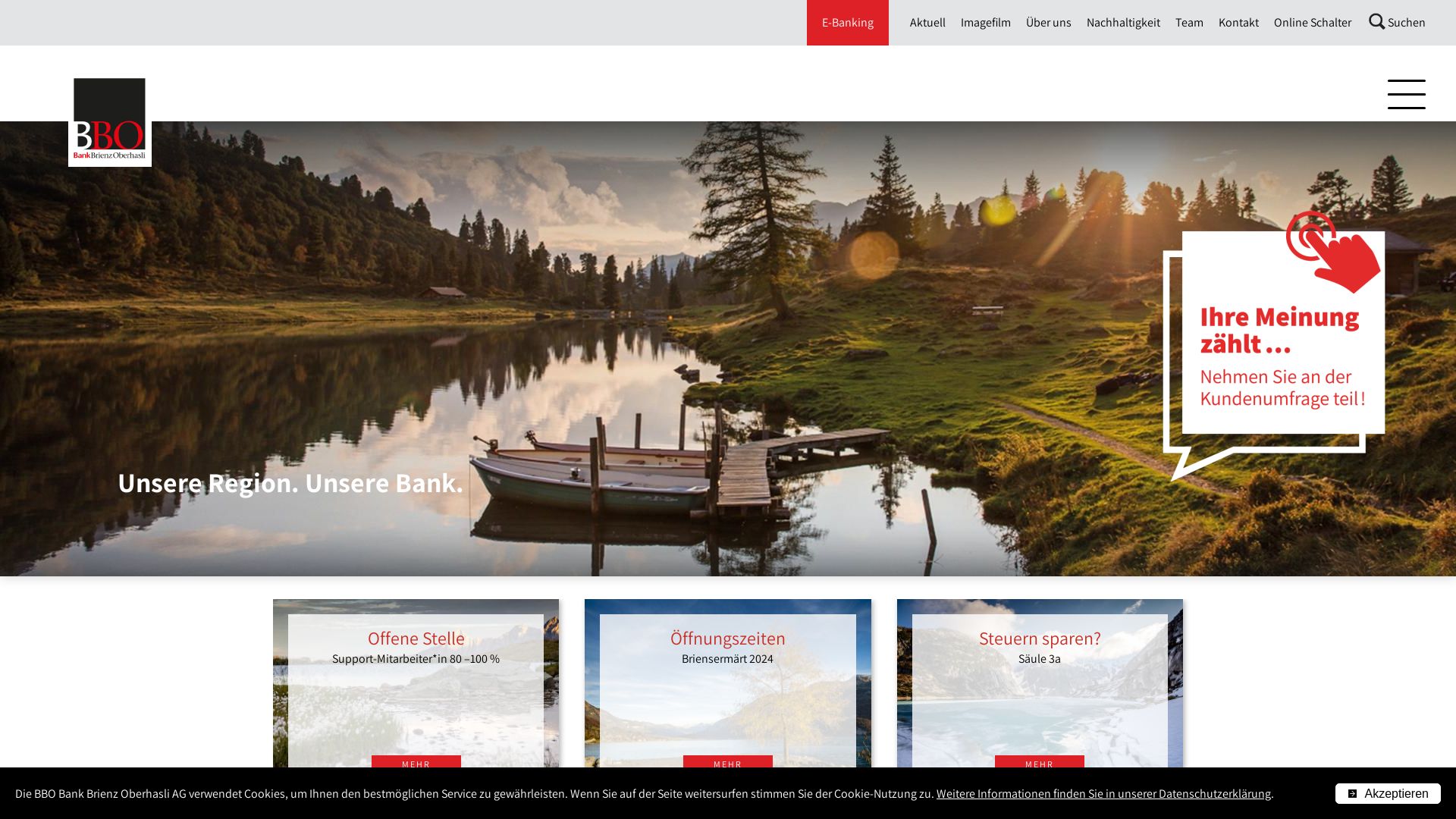 Bank Brienz Oberhasli