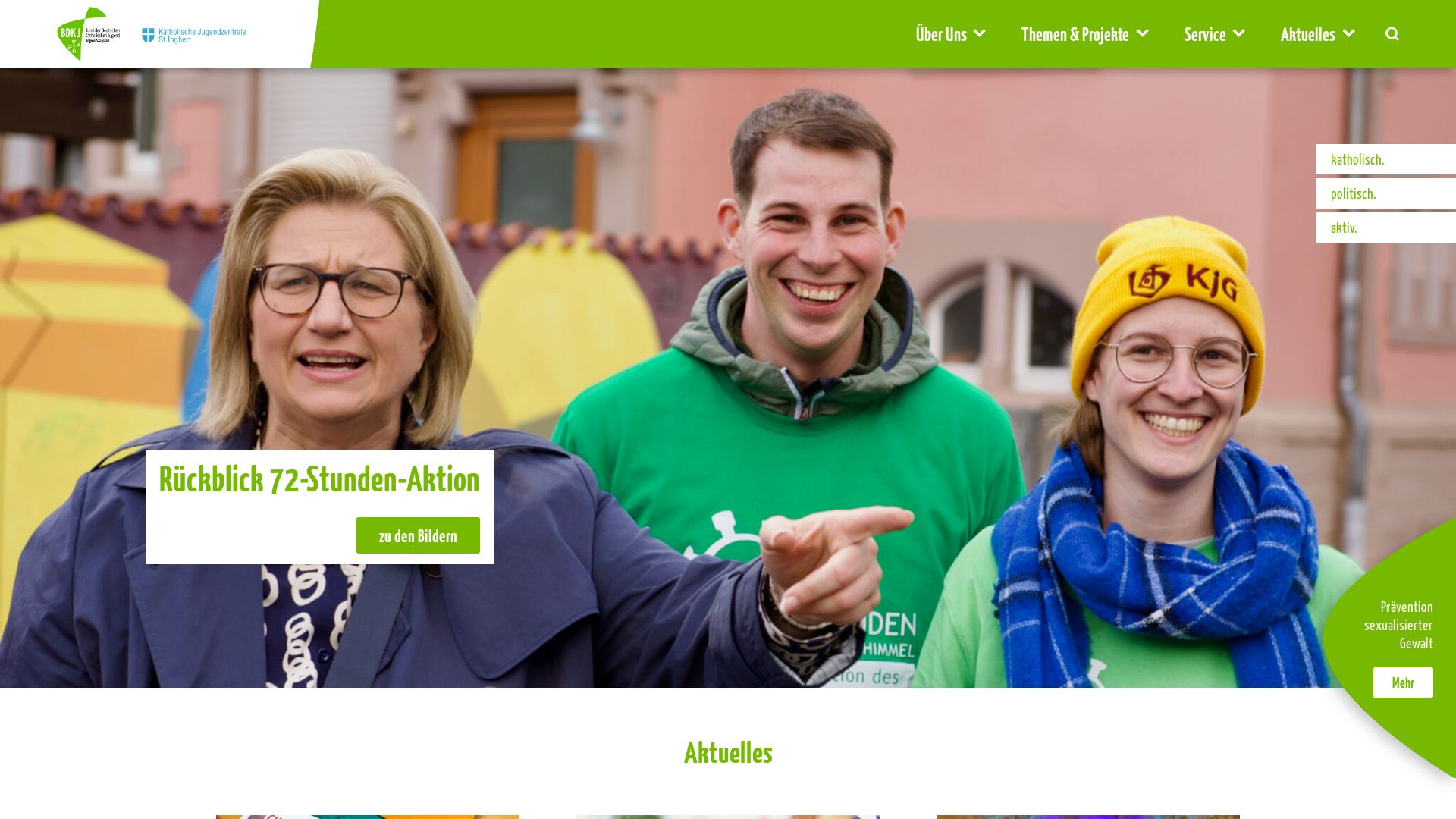 BDKJ Bund der Deutschen Katholischen Jugend Dekanat Saarpfalz