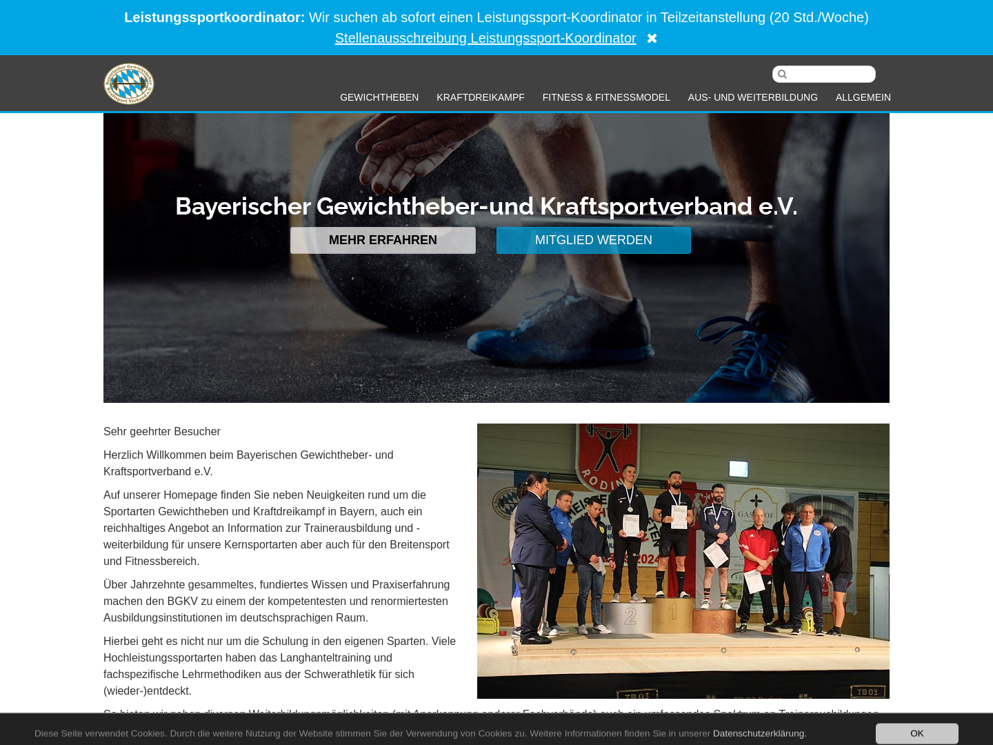 Bayerischer Gewichtheber- und Kraftsportverband (BGKV)