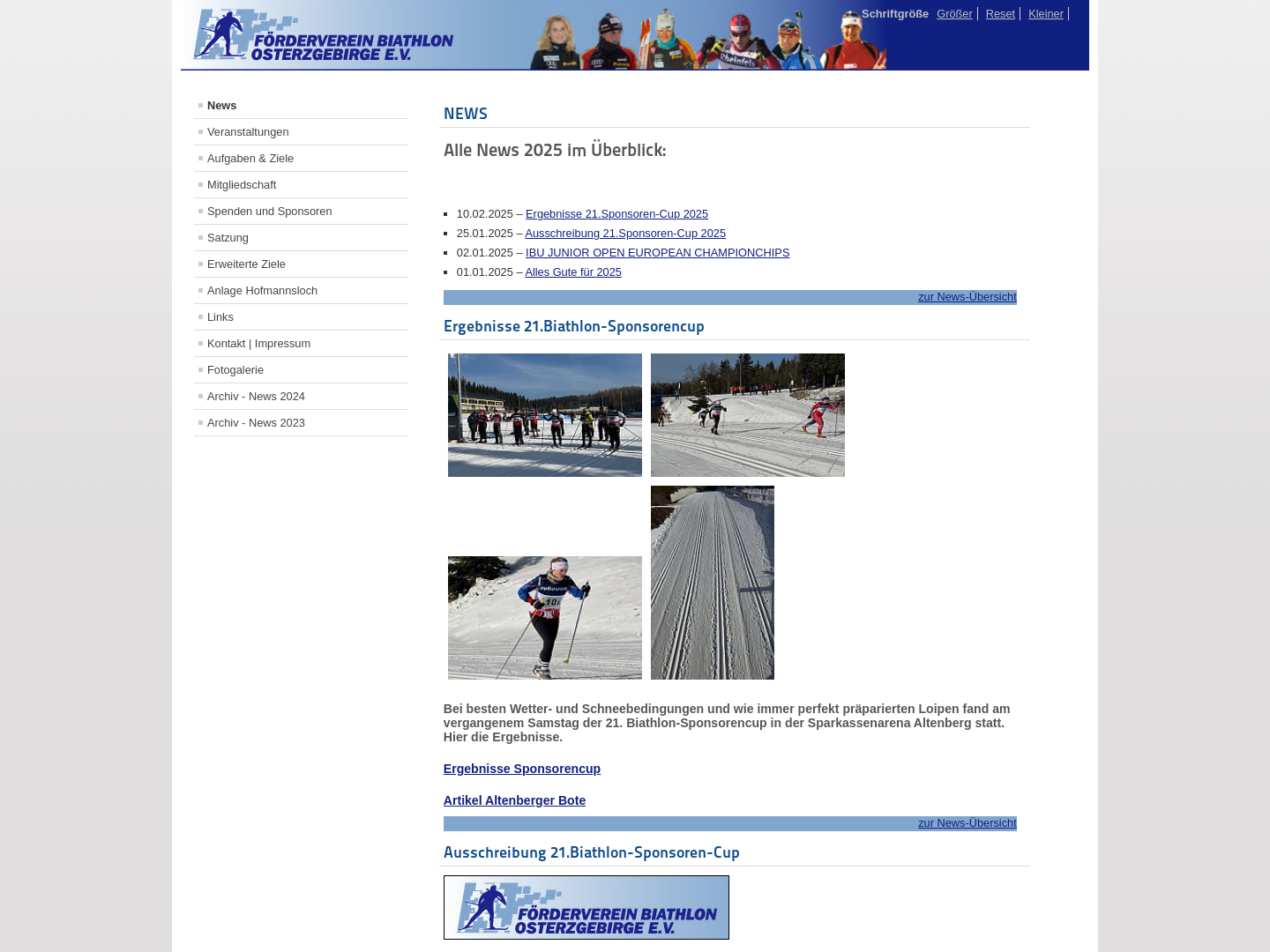 Förderverein Biathlon Osterzgebirge