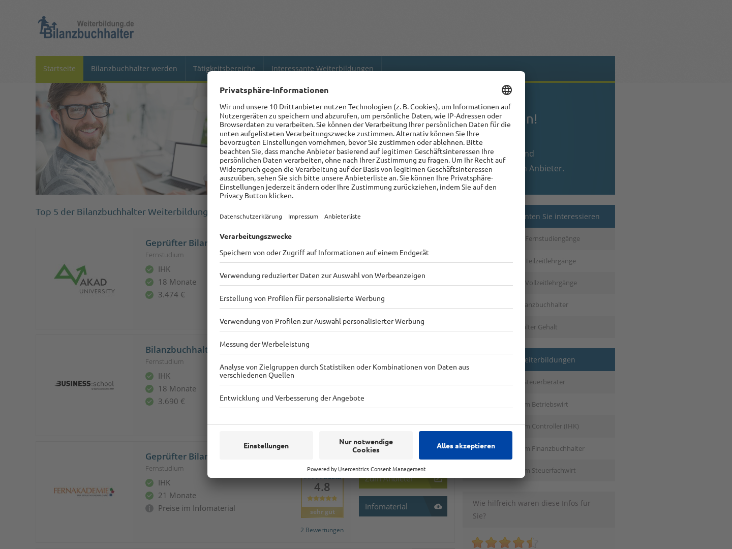 Bilanzbuchhalter Weiterbildung
