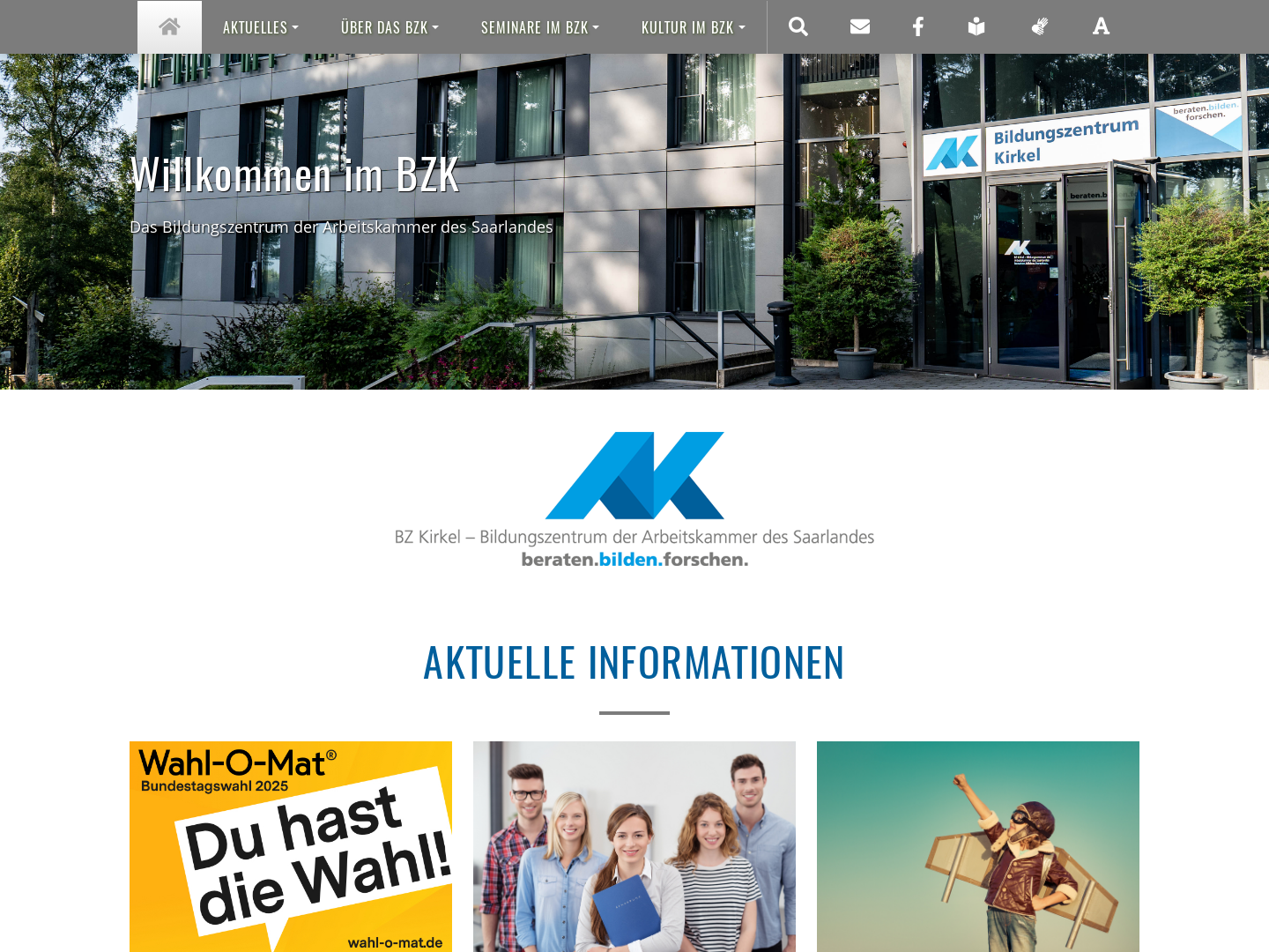 BZK Bildungszentrum Kirkel der Arbeitskammer des Saarlandes
