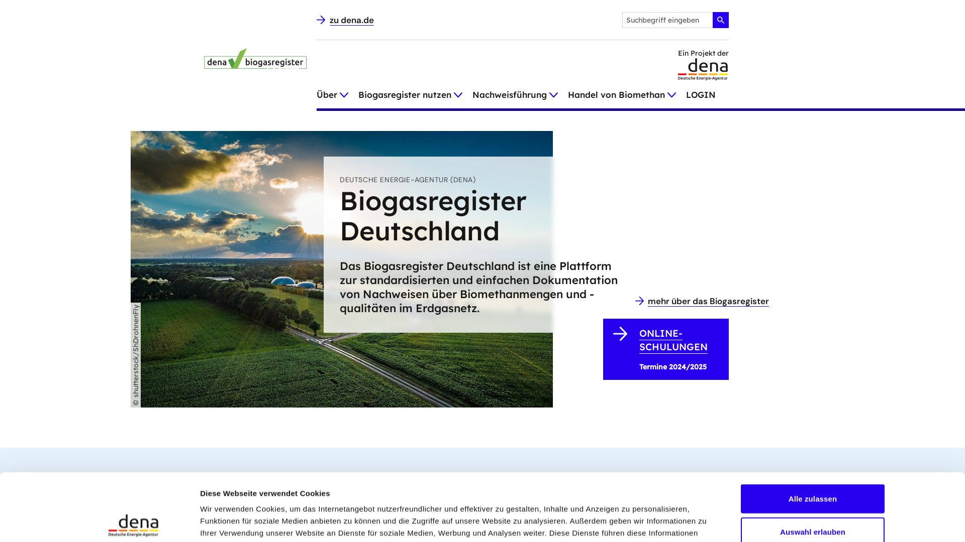 Biogasregister.de, Deutsche Energie-Agentur GmbH