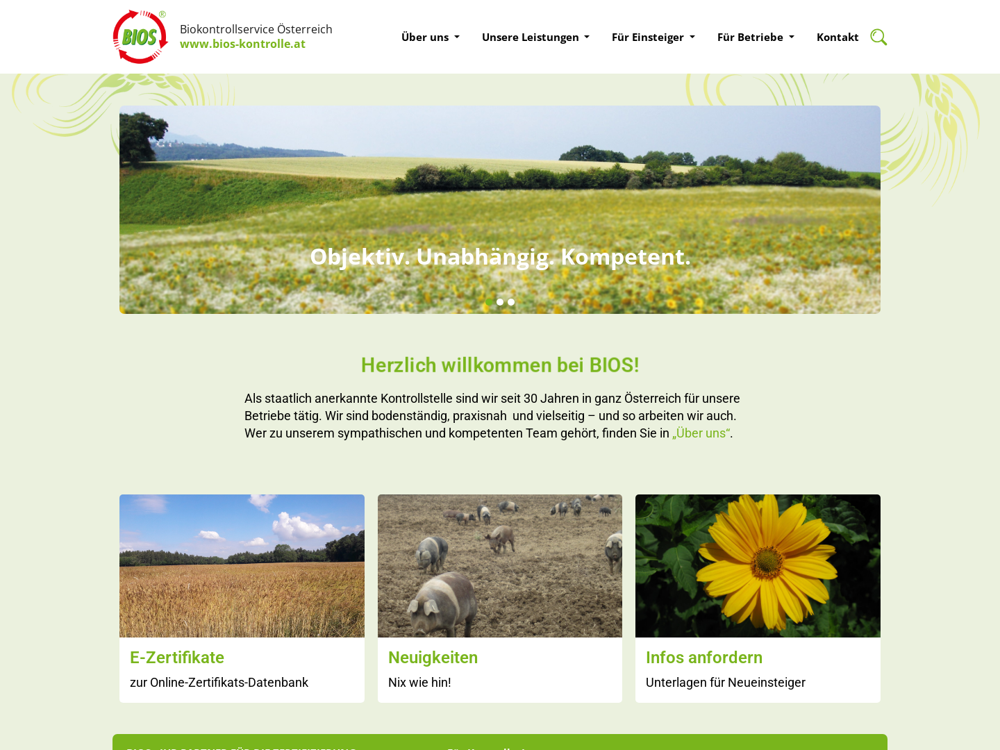 BIOS, Biokontrollservice Österreich