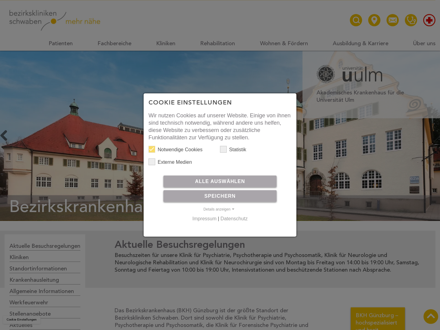 Bezirkskrankenhaus Günzburg