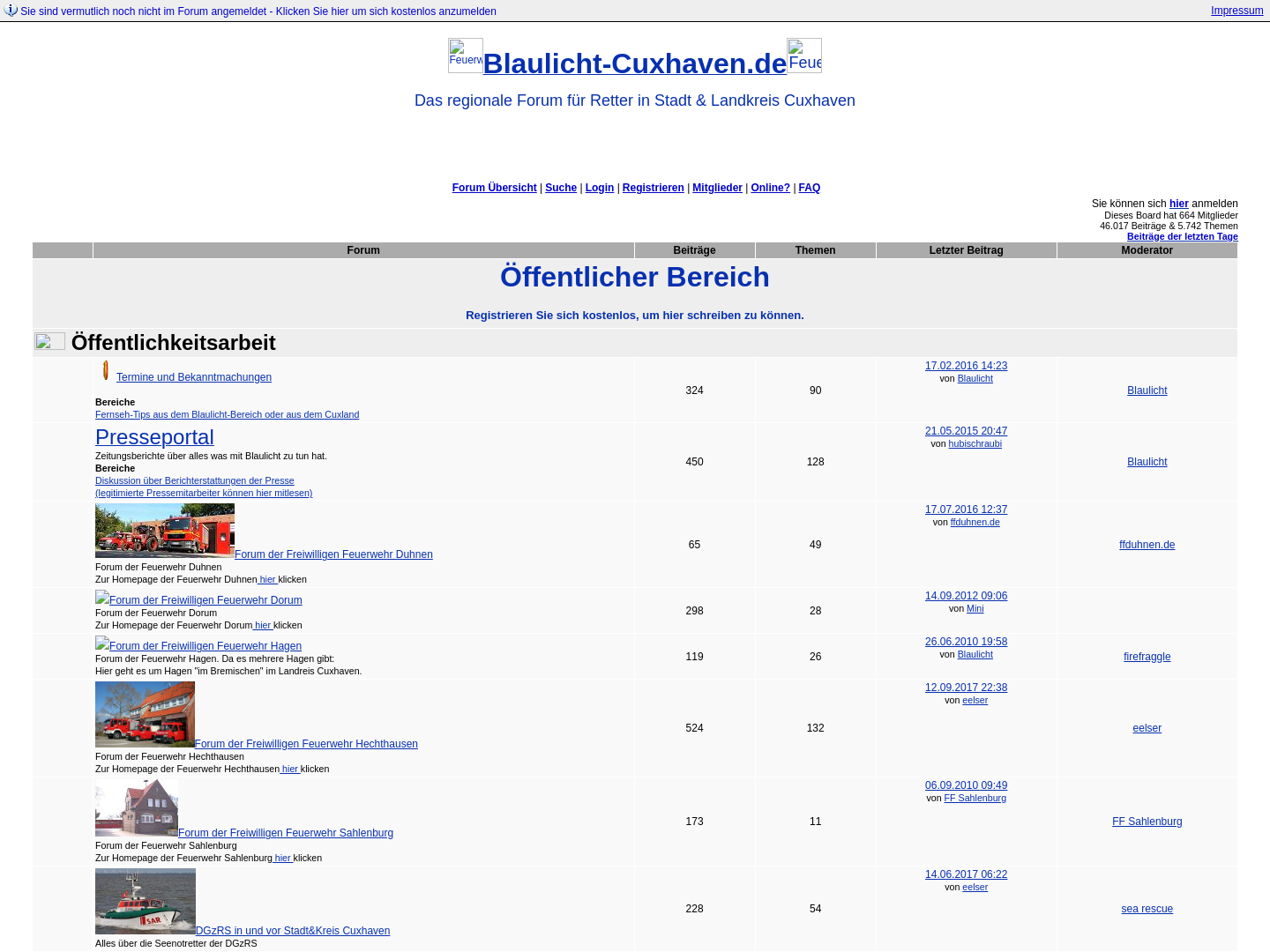 Blaulicht-Cuxhaven.de