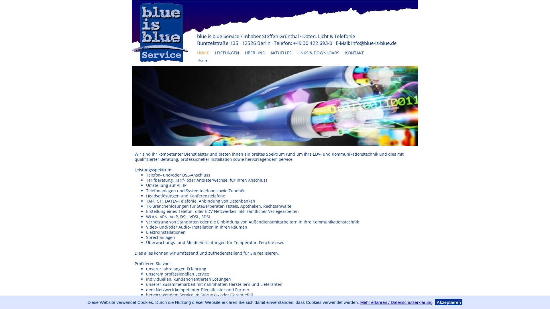 Blue Is Blue, Inh. Steffen Grünthal