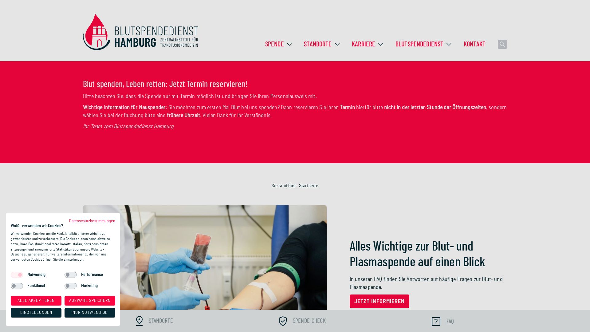 Blutspendedienst Hamburg