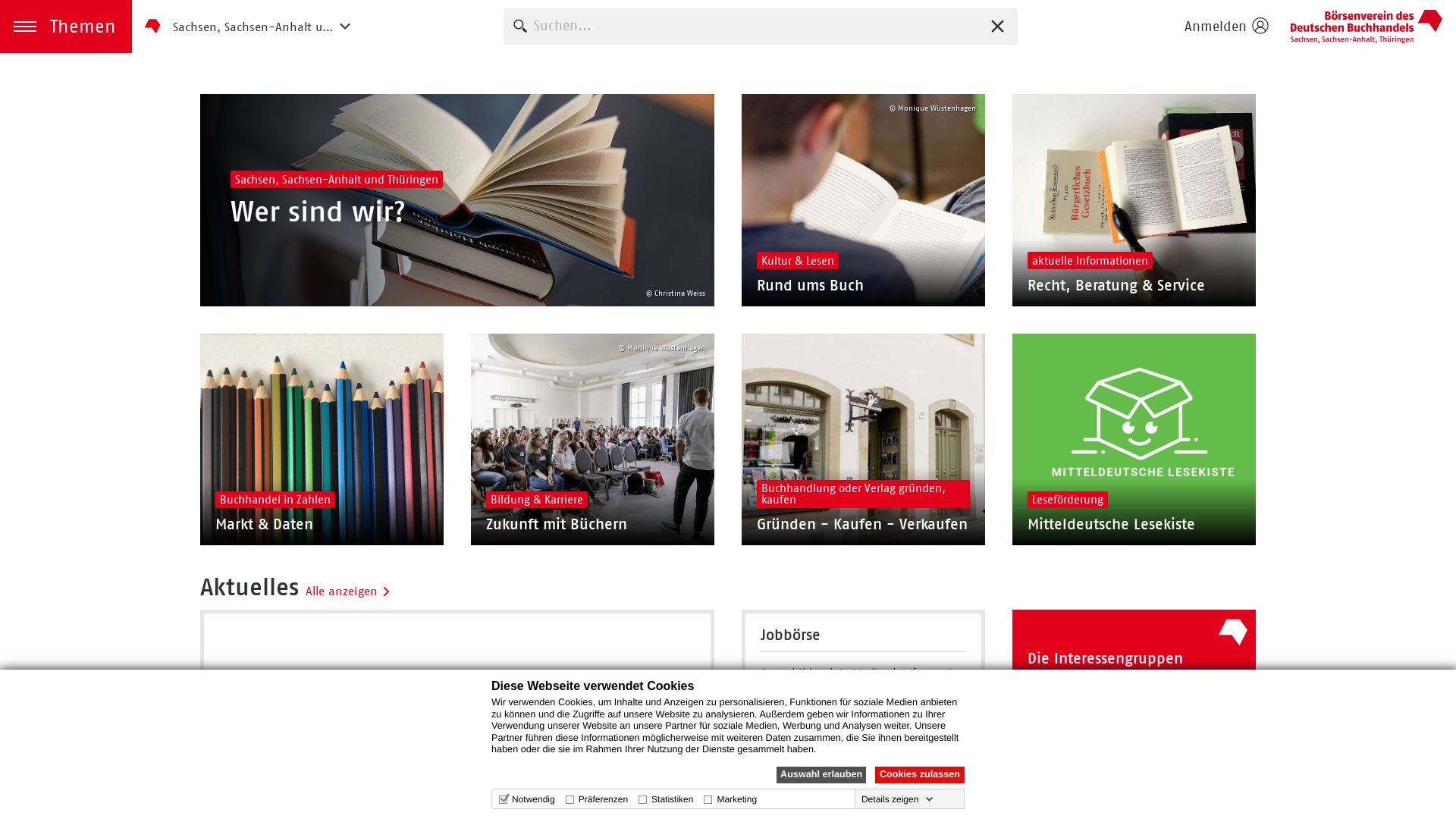 Börsenverein des Deutschen Buchhandels - Landesverband Sachsen, Sachsen-Anhalt und Thüringen e.V.