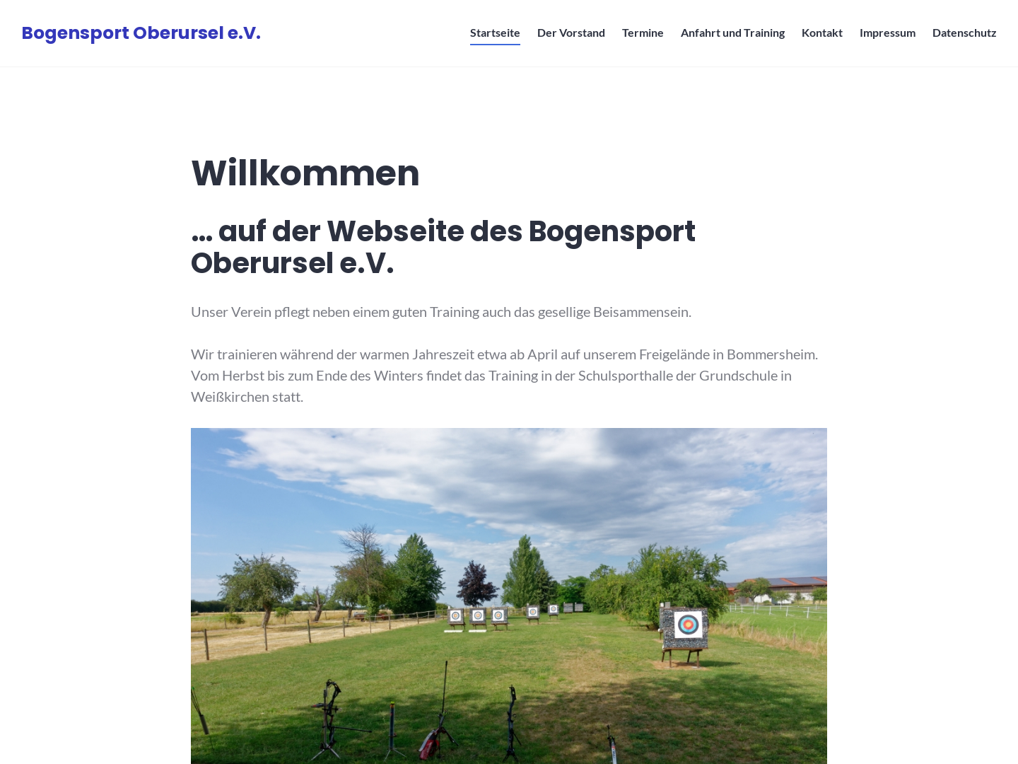 Bogensportverein in Oberursel
