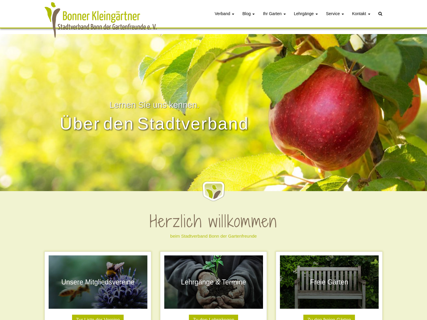 Stadtverband Bonn der Kleingärtner e.V.