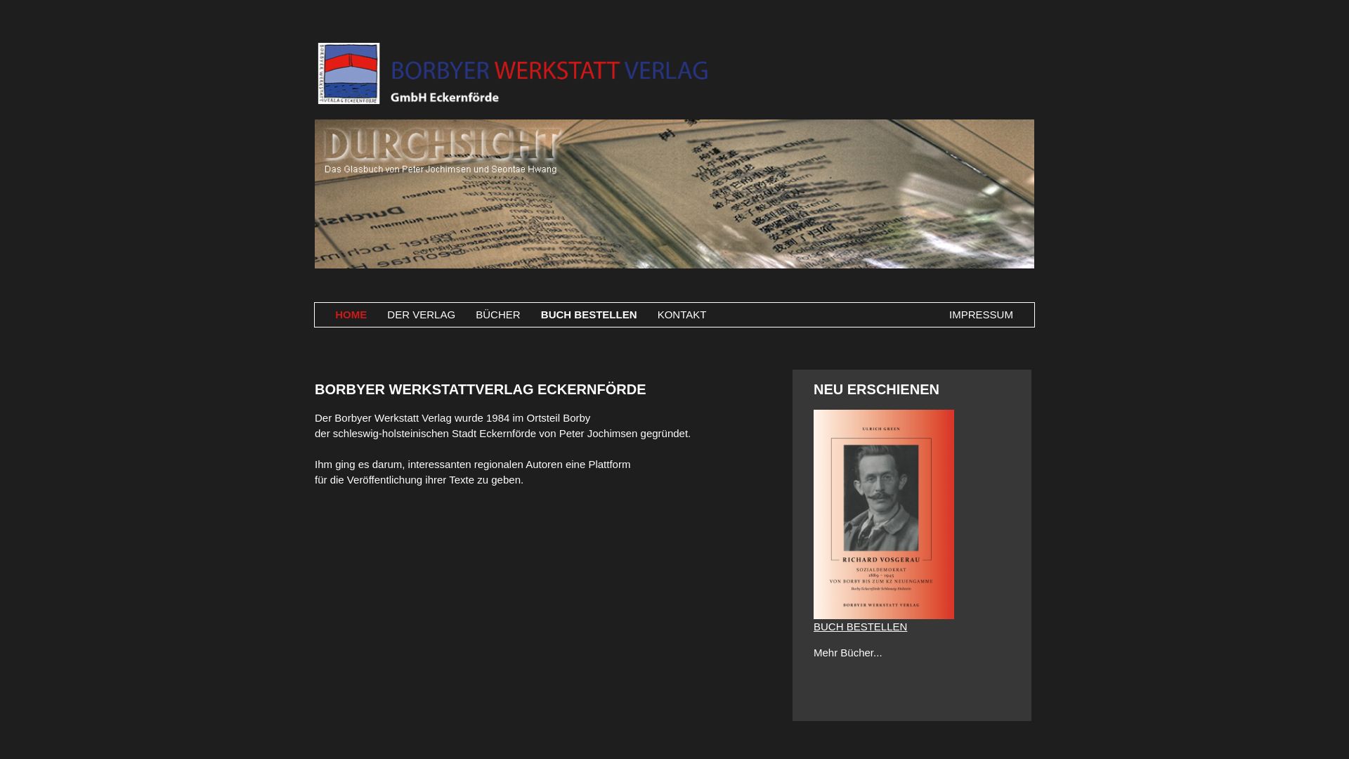 Borbyer Werkstatt Verlag GmbH