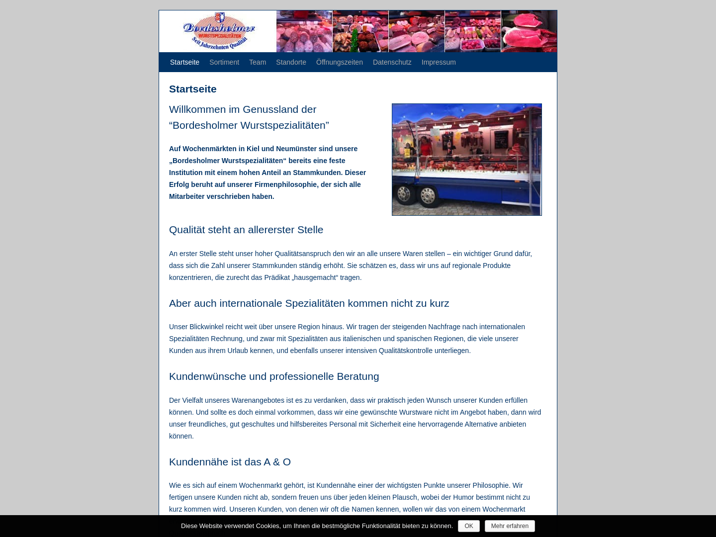 Bordesholmer Wurstspezialitäten