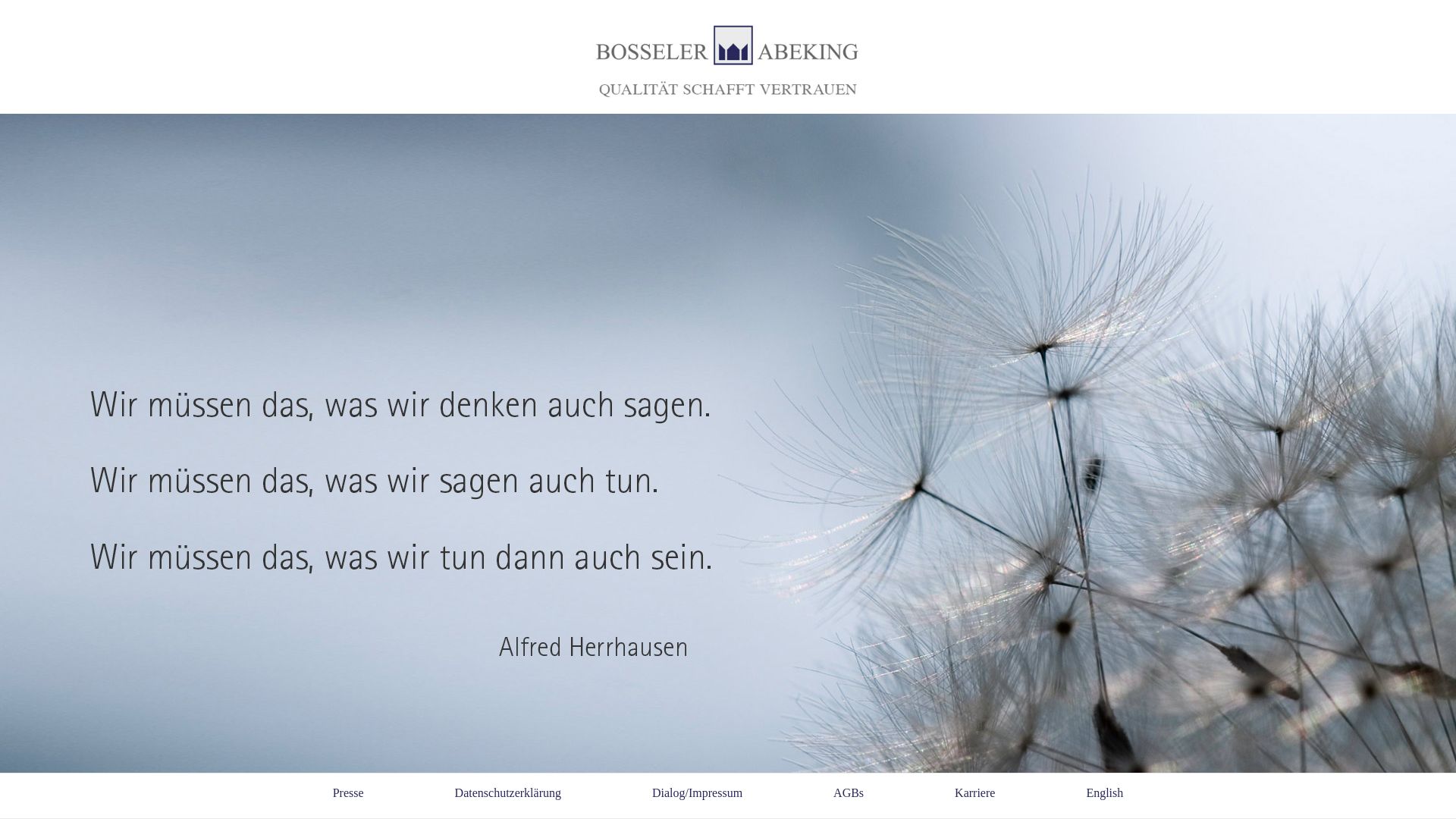 Bosseler Abeking Immobilienmakler