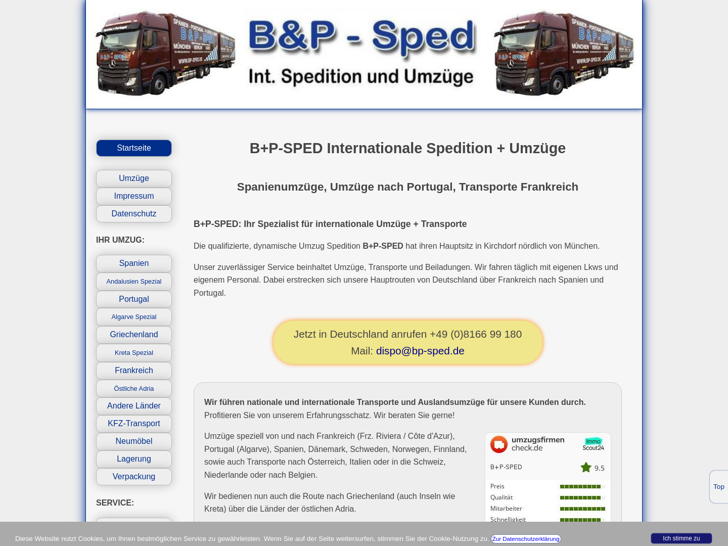 B & P Sped