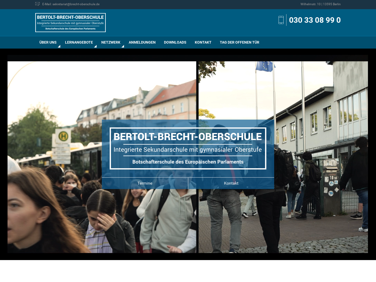 Bertolt-Brecht-Oberschule in Berlin  Spandau  (BBO)