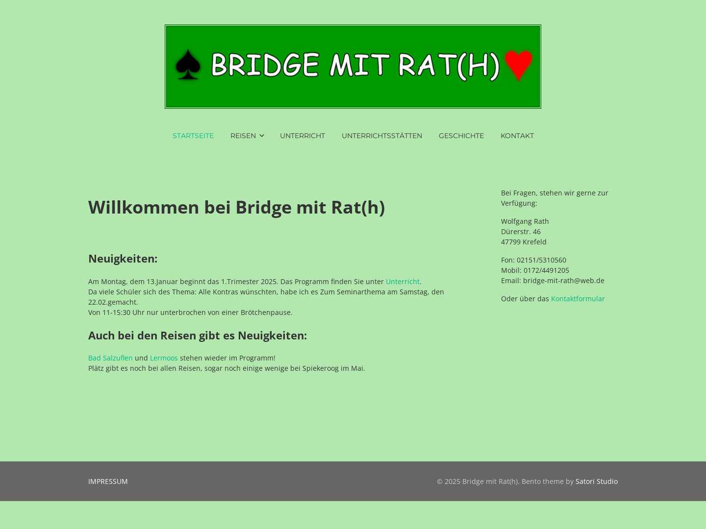 Bridge mit Rat(h)
