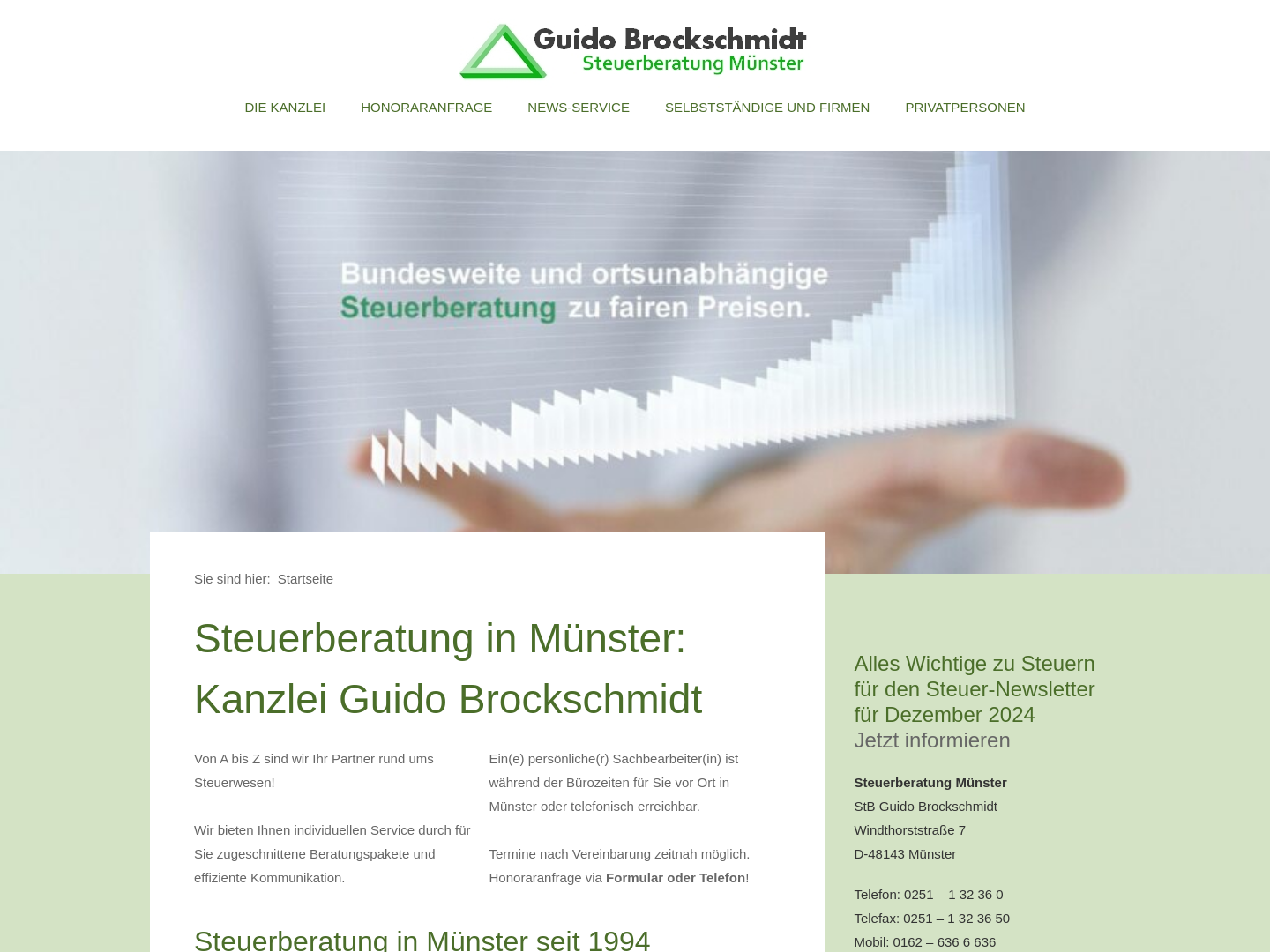 Steuerberater Guido Brockschmidt