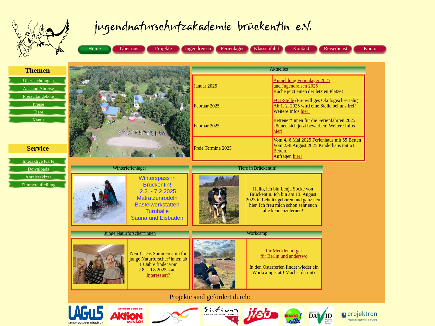 Jugendnaturschutzakademie Brückentin