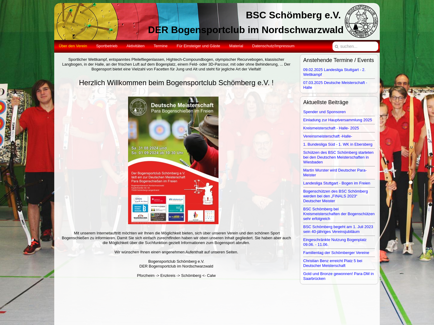 Bogensportclub Schömberg e.V.