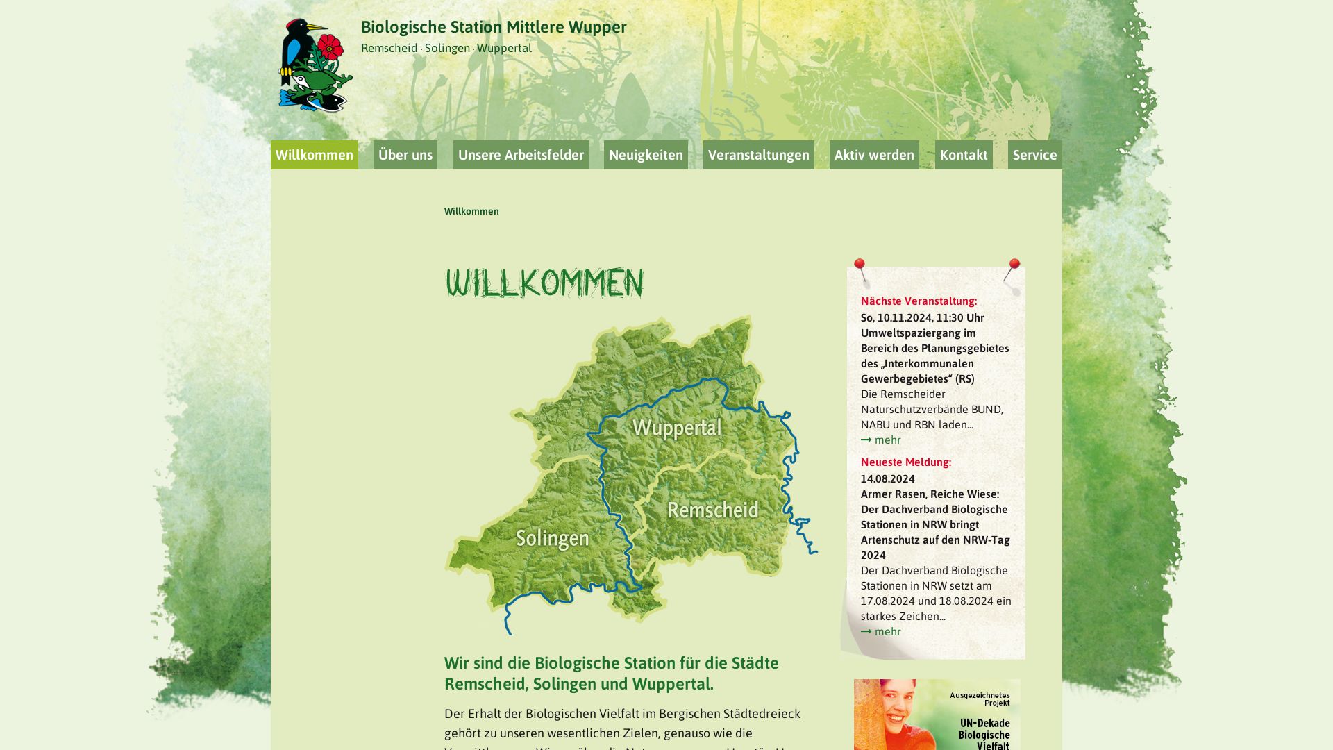 Biologische Station Mittlere Wupper