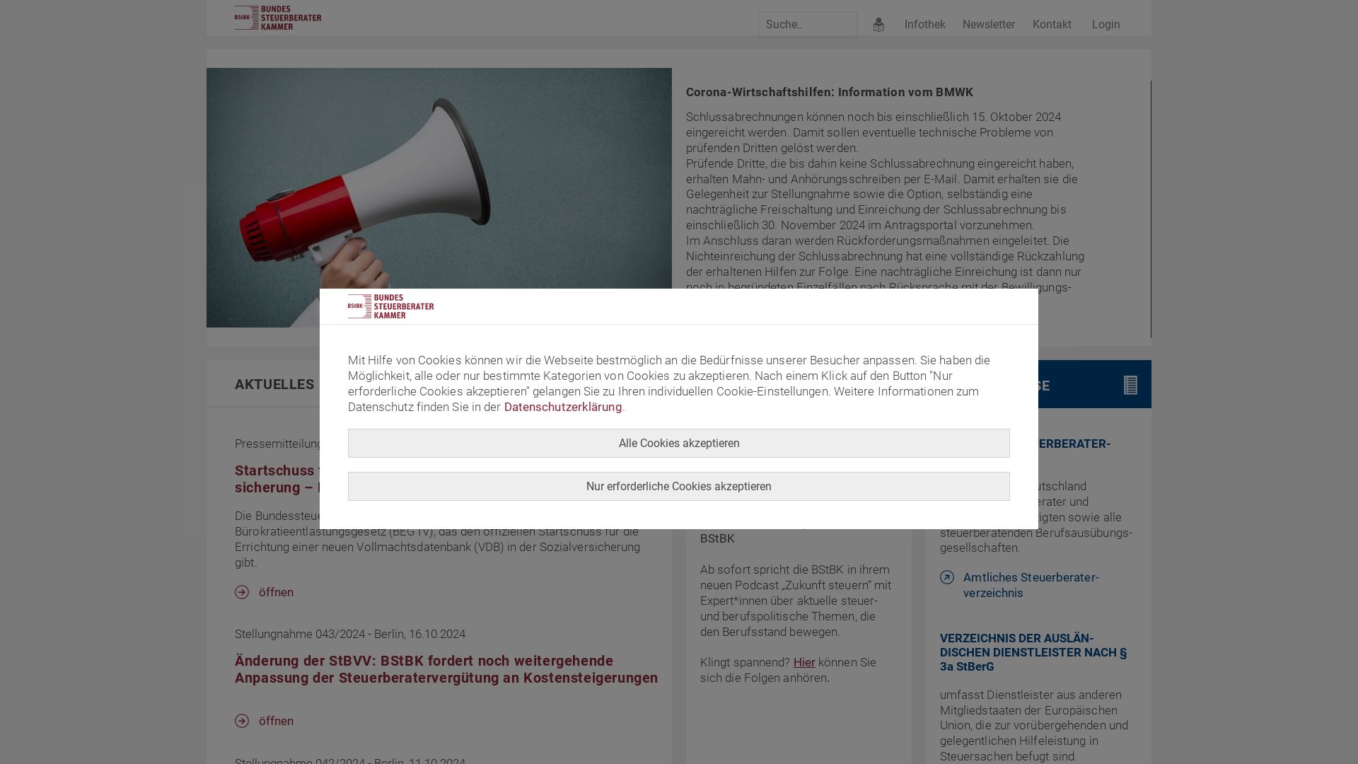 Bundessteuerberaterkammer (BStBK)