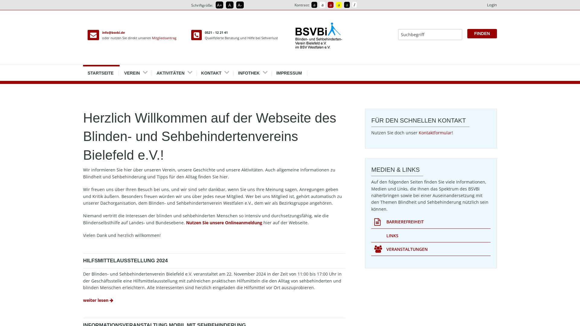 Bielefelder Blinden- und Sehbehindertenverein e.V.