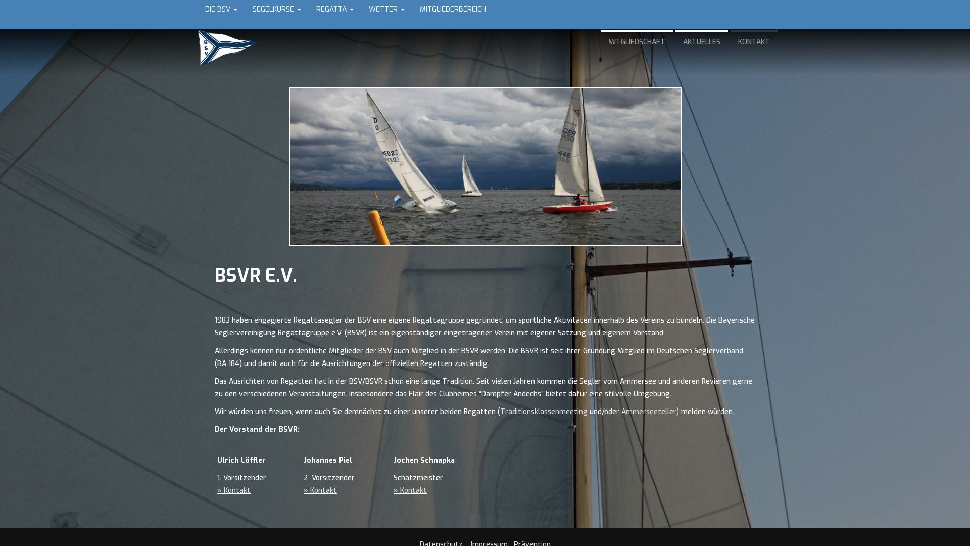 BSVR - Bayerische Seglervereinigung Regattagruppe e.V.
