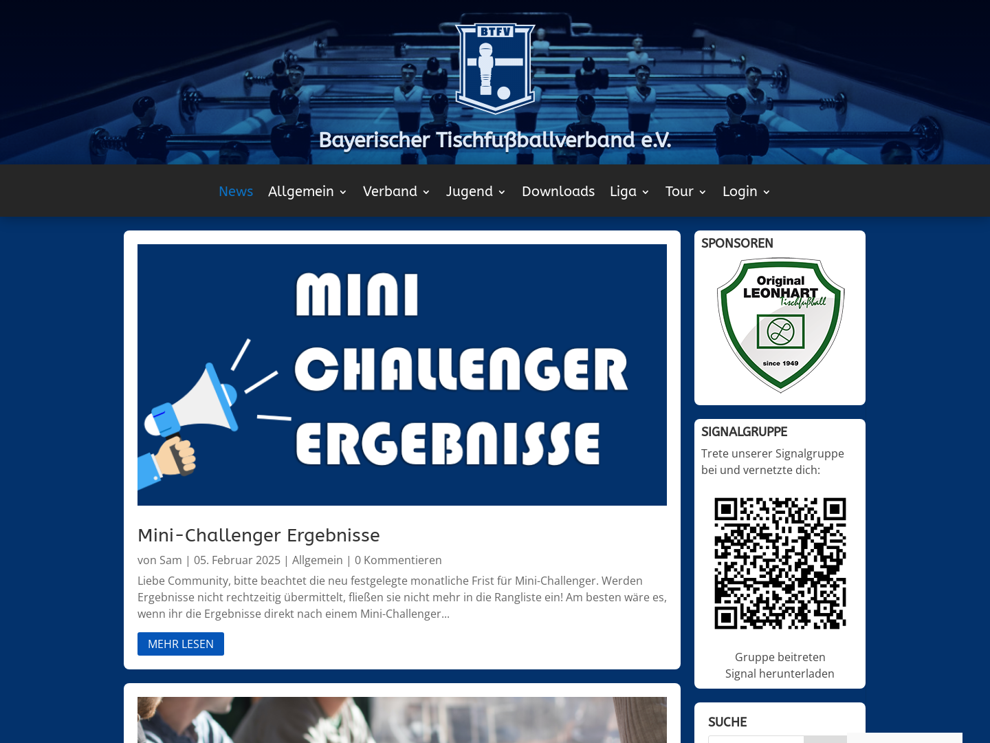 Bayerischer Tischfussballverband