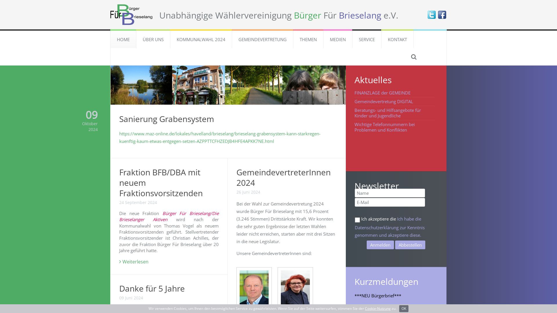 Unabhängige Wählervereinigung Bürger Für Brieselang e.V.